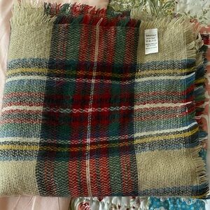 Plaid Multicolor Scarf